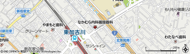 兵庫県加古川市平岡町新在家1386周辺の地図