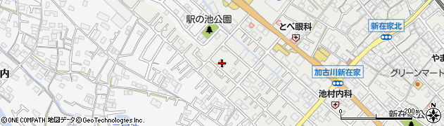 兵庫県加古川市平岡町新在家677周辺の地図