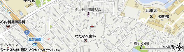 兵庫県加古川市平岡町新在家2183周辺の地図