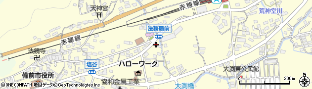 株式会社茂山組本社周辺の地図