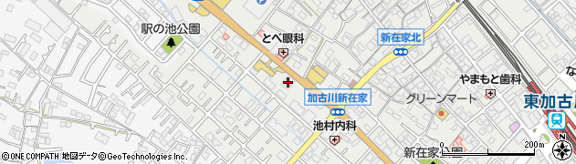 兵庫県加古川市平岡町新在家500周辺の地図