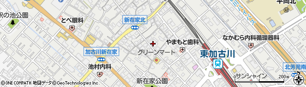 兵庫県加古川市平岡町新在家1070周辺の地図