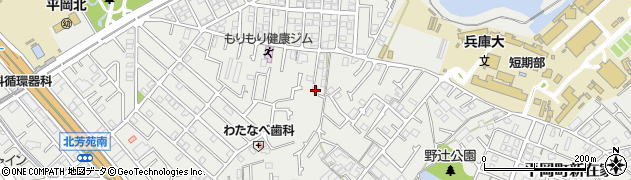 兵庫県加古川市平岡町新在家2175周辺の地図