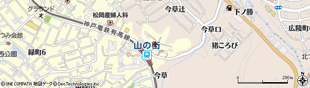 松尾マンション周辺の地図