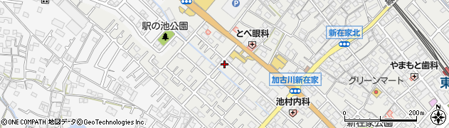 兵庫県加古川市平岡町新在家496周辺の地図