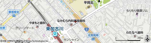 兵庫県加古川市平岡町新在家1389周辺の地図