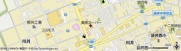 業務スーパー　袋井店周辺の地図