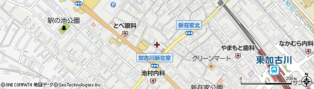 兵庫県加古川市平岡町新在家514周辺の地図