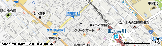 兵庫県加古川市平岡町新在家1064周辺の地図