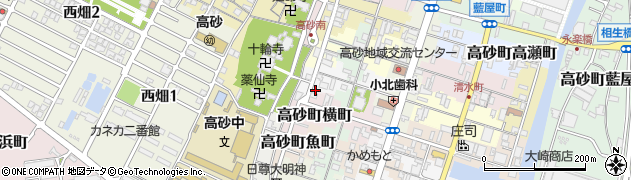 兵庫県高砂市高砂町細工町周辺の地図