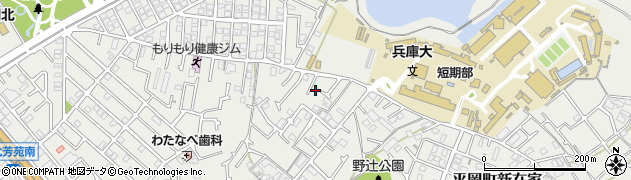 兵庫県加古川市平岡町新在家2167周辺の地図