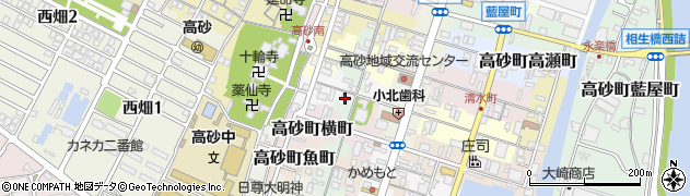 兵庫県高砂市高砂町細工町1343周辺の地図