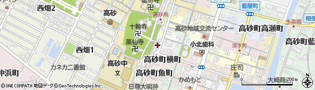 兵庫県高砂市高砂町細工町1374周辺の地図
