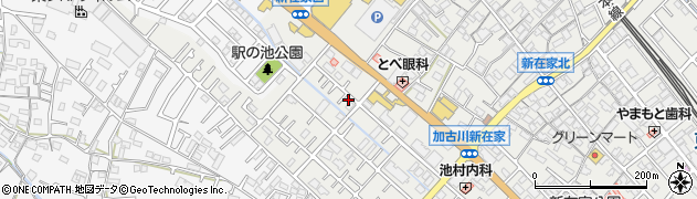 兵庫県加古川市平岡町新在家665周辺の地図