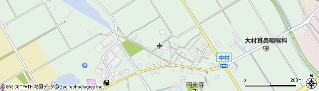 兵庫県稲美町（加古郡）中村周辺の地図