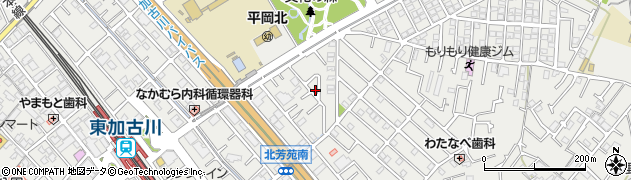 兵庫県加古川市平岡町新在家1468周辺の地図