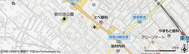 兵庫県加古川市平岡町新在家499周辺の地図