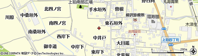京都府木津川市山城町上狛西石垣外周辺の地図