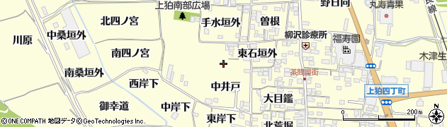 京都府木津川市山城町上狛（西石垣外）周辺の地図