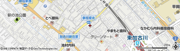 兵庫県加古川市平岡町新在家326周辺の地図