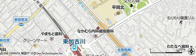 兵庫県加古川市平岡町新在家1388周辺の地図