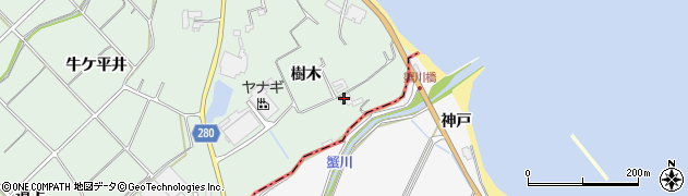 寿福教会周辺の地図