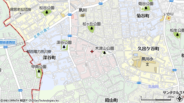 〒662-0062 兵庫県西宮市木津山町の地図