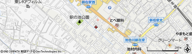 兵庫県加古川市平岡町新在家666周辺の地図