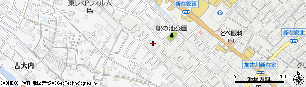兵庫県加古川市平岡町新在家689周辺の地図