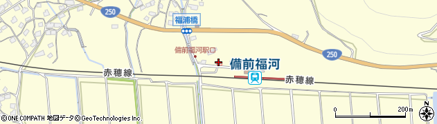 赤穂市民病院福浦診療所周辺の地図