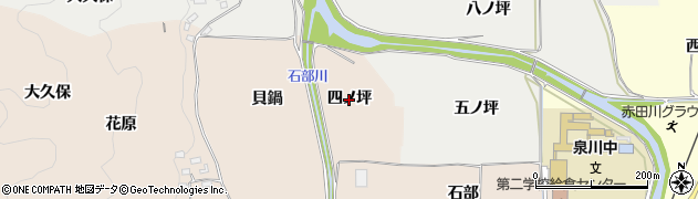 京都府木津川市加茂町観音寺（四ノ坪）周辺の地図