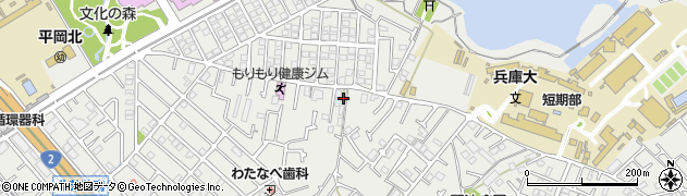 兵庫県加古川市平岡町新在家2176周辺の地図