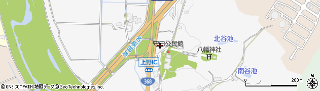三重県伊賀市守田町周辺の地図