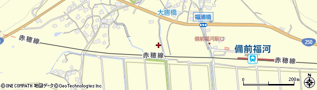 兵庫県赤穂市福浦3039周辺の地図