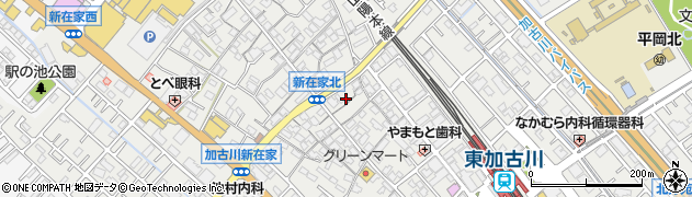 兵庫県加古川市平岡町新在家1047周辺の地図