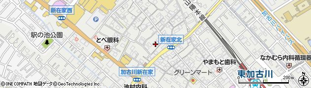 兵庫県加古川市平岡町新在家535周辺の地図