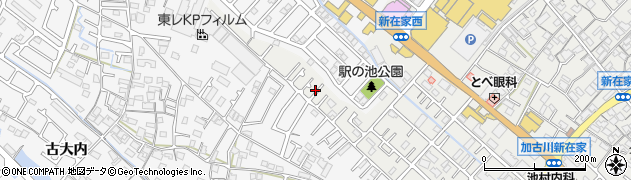 兵庫県加古川市平岡町新在家690周辺の地図