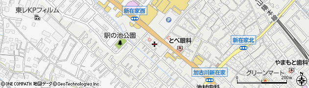 兵庫県加古川市平岡町新在家651周辺の地図