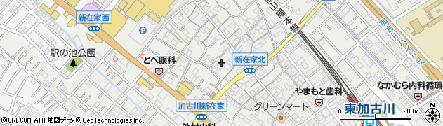 兵庫県加古川市平岡町新在家532周辺の地図