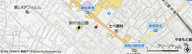 兵庫県加古川市平岡町新在家660周辺の地図