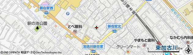 兵庫県加古川市平岡町新在家525周辺の地図
