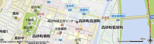 兵庫県高砂市高砂町高瀬町周辺の地図