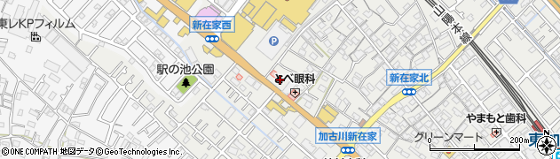 兵庫県加古川市平岡町新在家645周辺の地図