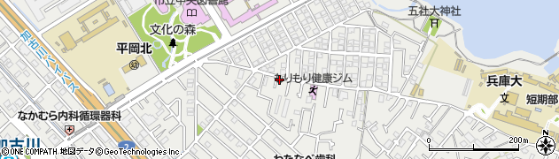 兵庫県加古川市平岡町新在家2211周辺の地図