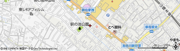 兵庫県加古川市平岡町新在家656周辺の地図