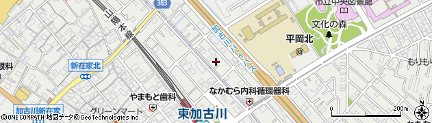 兵庫県加古川市平岡町新在家1378周辺の地図