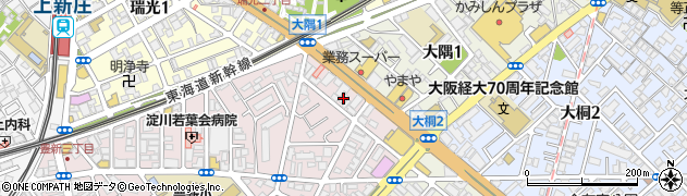 淀川鈑金工業周辺の地図