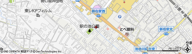 兵庫県加古川市平岡町新在家702周辺の地図
