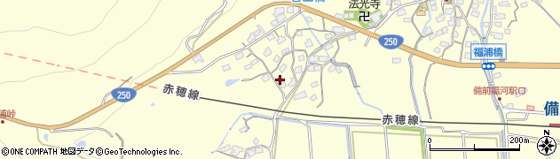 兵庫県赤穂市福浦2601周辺の地図
