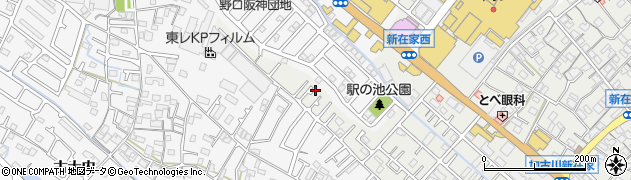 兵庫県加古川市平岡町新在家692周辺の地図